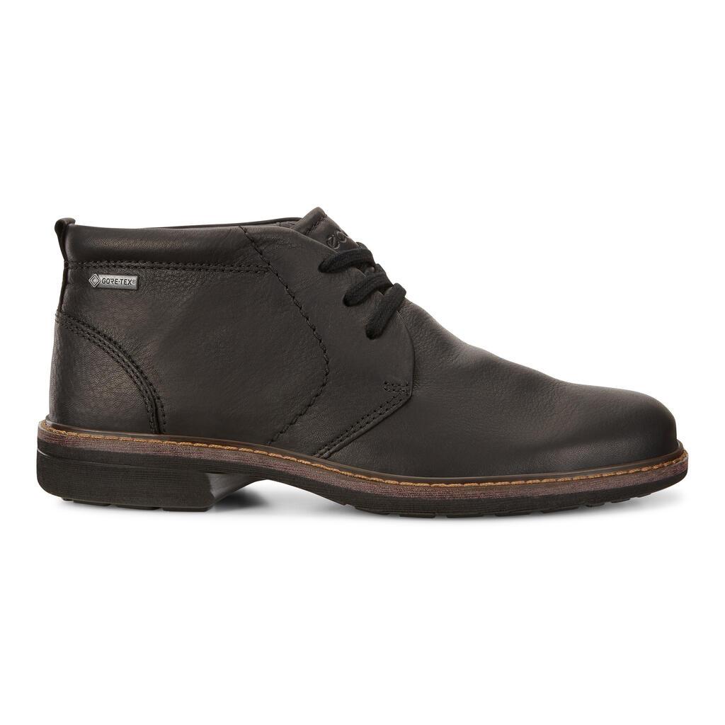 Ecco Turn Mens Chukka Boots In Black - India JIX-793456